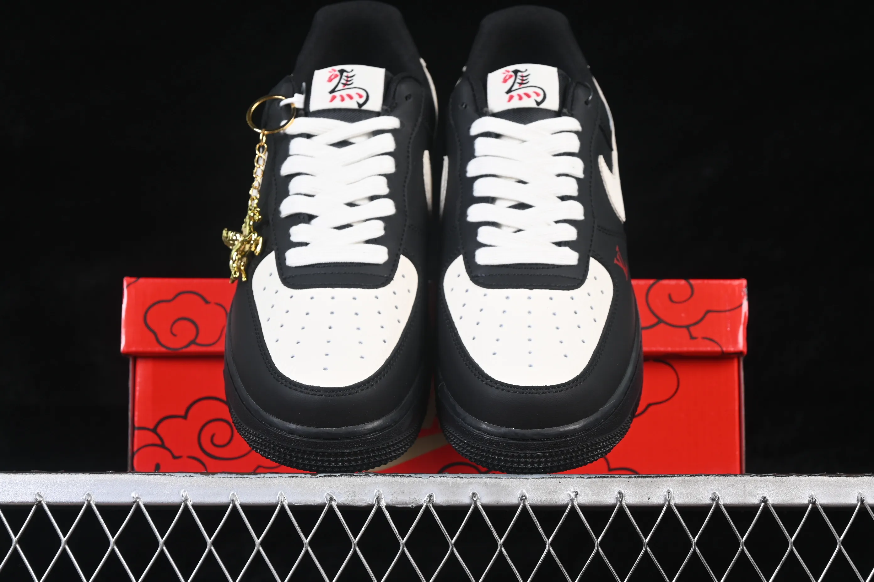All categories Nk Air Force 1 Air Force series Nk Air Force 1 Low Air Force low-top Nike Air Force 1'07 Low Year of the Horse limited edition Ink white gel Air Force 1 low-top casual sneakers FV3694-104